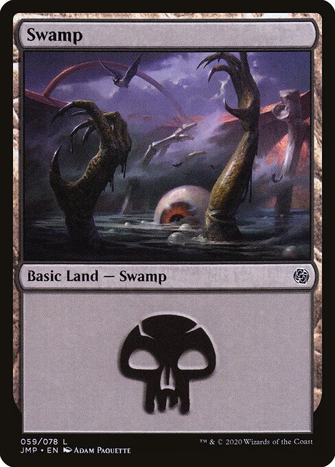 Swamp — Jumpstart #59 — Non Foil — reference image 1
