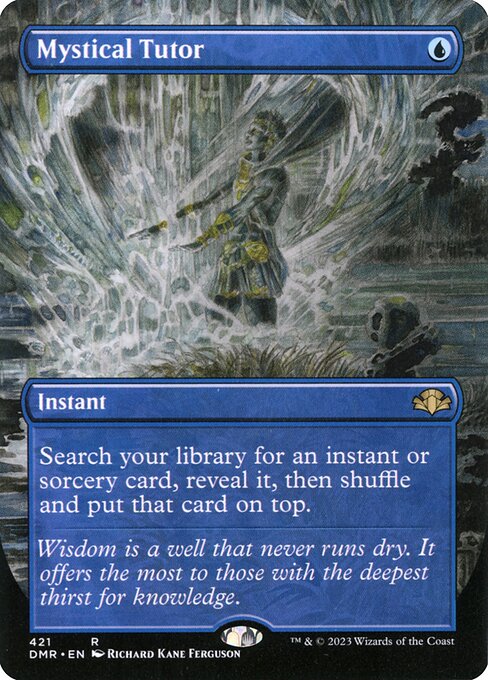 Mystical Tutor — Dominaria Remastered #421 — Foil — reference image 1
