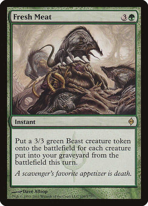 Fresh Meat — New Phyrexia #109 — Non Foil — reference image 1