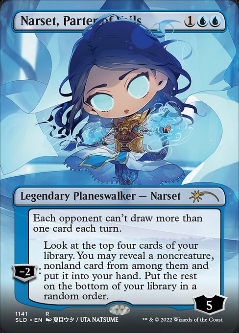 Narset, Parter of Veils — Secret Lair Drop #1141 — Non Foil — reference image 1