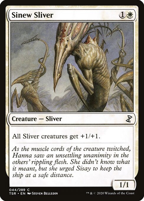 Sinew Sliver — Time Spiral Remastered #44 — Non Foil — reference image 1