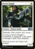 Novice Knight — Core Set 2019 #30 — Non Foil — reference image 1