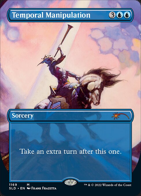 Temporal Manipulation — Secret Lair Drop #1169 — Foil — reference image 1