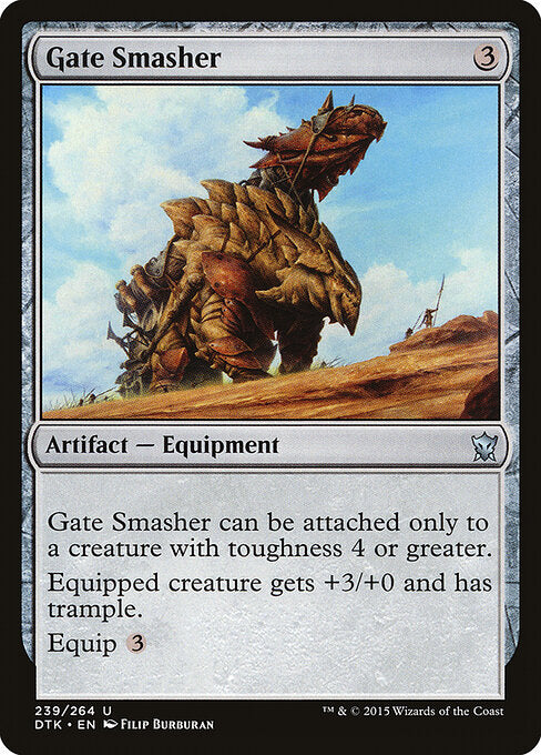 Gate Smasher — Dragons of Tarkir #239 — Non Foil — reference image 1