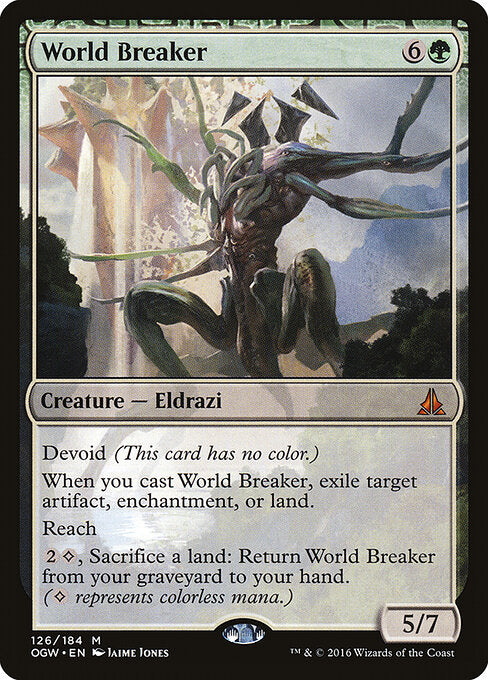World Breaker — Oath of the Gatewatch #126 — Non Foil — reference image 1