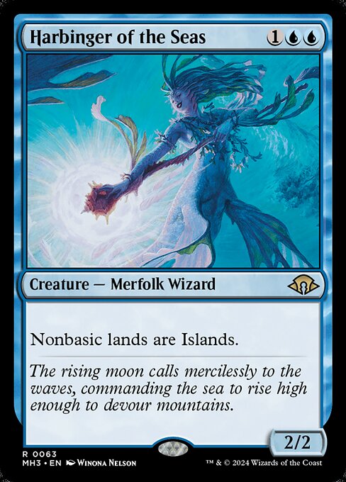 Harbinger of the Seas — Modern Horizons 3 #63 — Non Foil — reference image 1