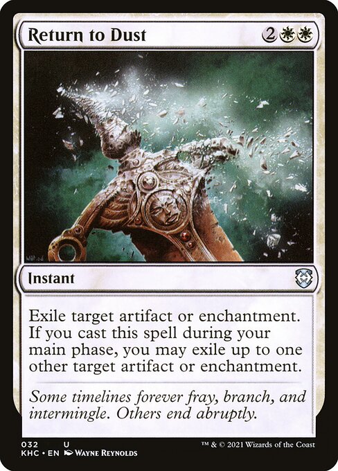 Return to Dust — Kaldheim Commander #32 — Non Foil — reference image 1