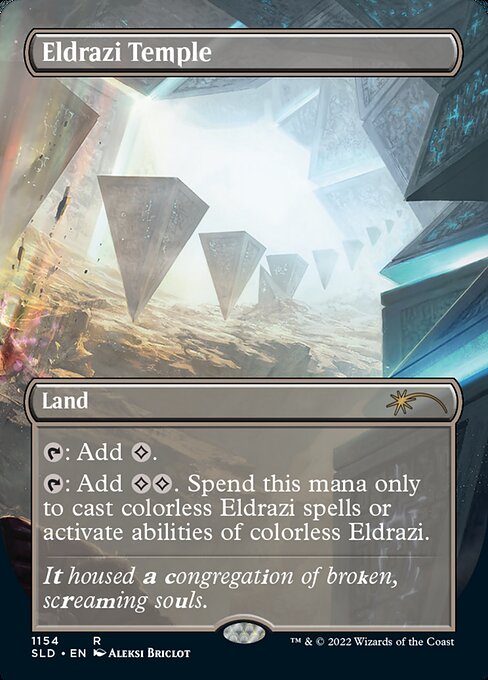 Eldrazi Temple — Secret Lair Drop #1154 — Non Foil — reference image 1