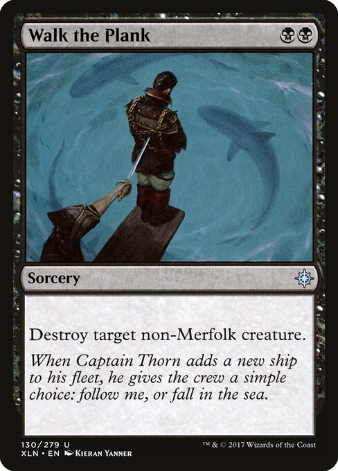 Walk the Plank — Ixalan #130 — Non Foil — reference image 1