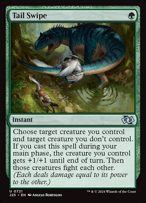 Tail Swipe — Foundations Jumpstart #721 — Non Foil — reference image 1