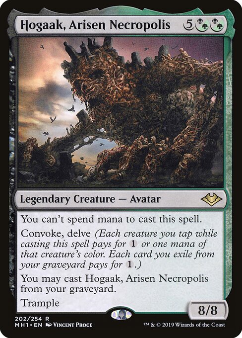 Hogaak, Arisen Necropolis — Modern Horizons #202 — Non Foil — reference image 1