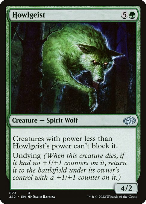 Howlgeist — Jumpstart 2022 #673 — Non Foil — reference image 1