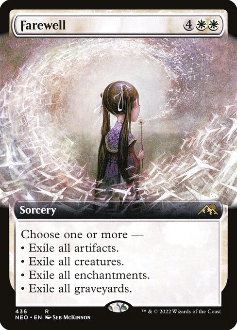 Farewell — Kamigawa: Neon Dynasty #436 — Non Foil — reference image 1