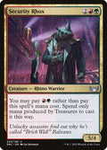 Security Rhox — Streets of New Capenna #220 — Foil — reference image 1