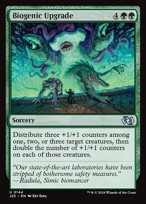 Biogenic Upgrade — Foundations Jumpstart #144 — Non Foil — reference image 1