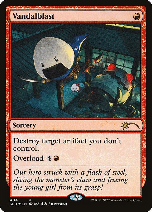 Vandalblast — Secret Lair Drop #404 — Foil — reference image 1