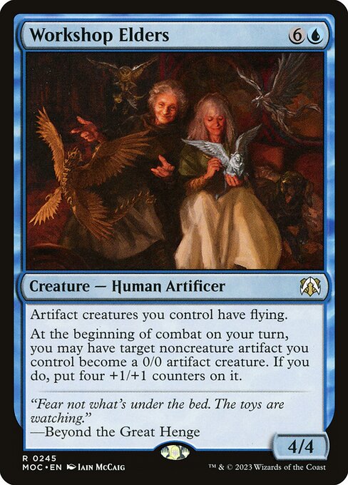 Workshop Elders — March of the Machine Commander #245 — Non Foil