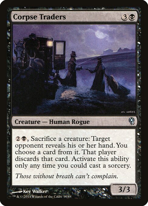 Corpse Traders — Duel Decks: Jace vs. Vraska #58 — Non Foil — reference image 1