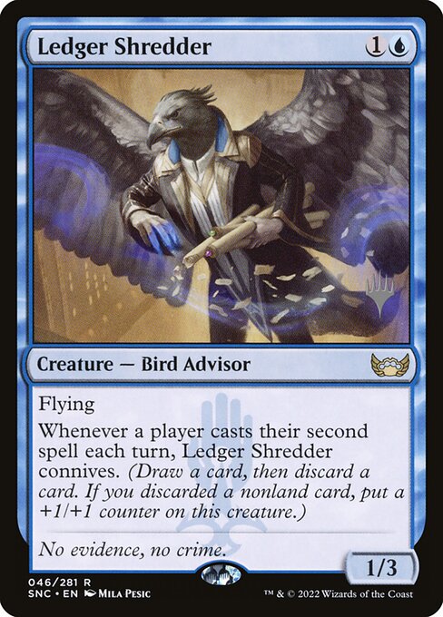 Ledger Shredder — Streets of New Capenna Promos #46p — Foil — reference image 1