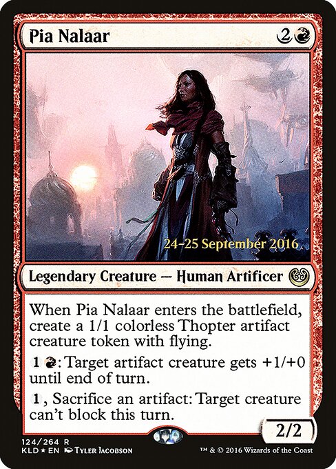 Pia Nalaar — Kaladesh Promos #124s — Foil — reference image 1