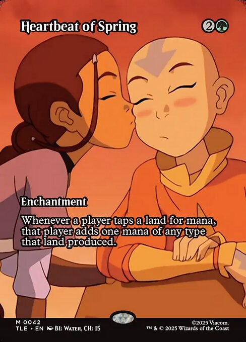 Heartbeat of Spring — Avatar: The Last Airbender Eternal #42 — Foil — reference image 1