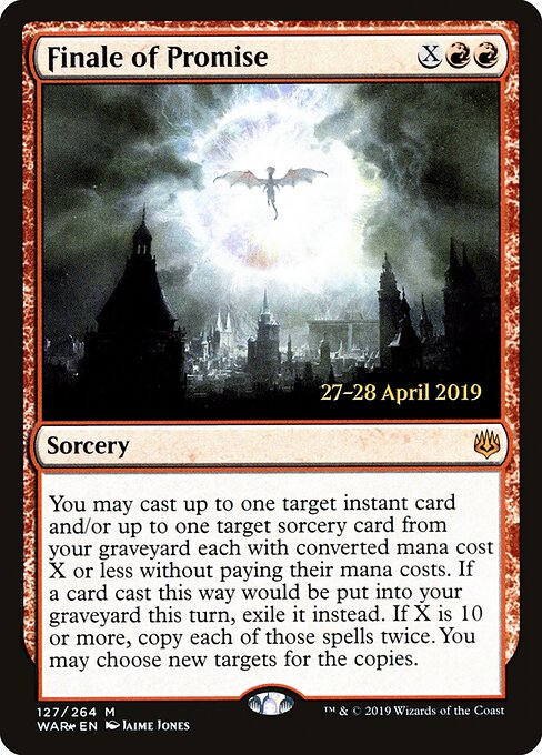Finale of Promise — War of the Spark Promos #127s — Foil — reference image 1