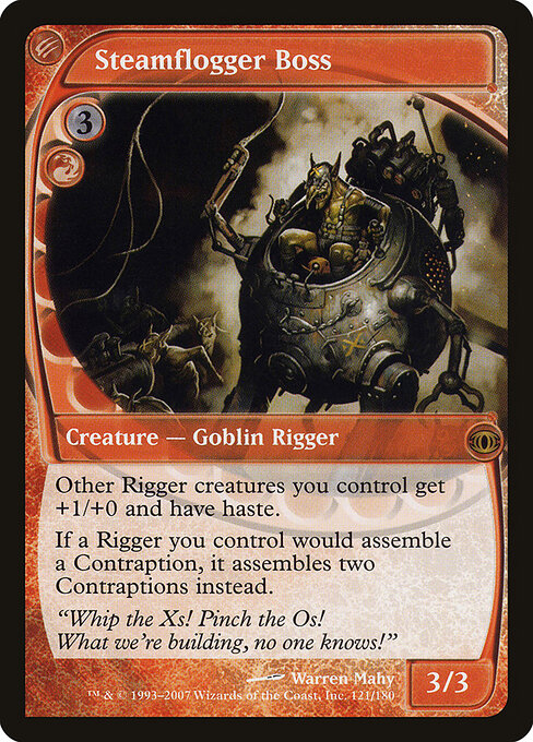Steamflogger Boss — Future Sight #121 — Non Foil — reference image 1