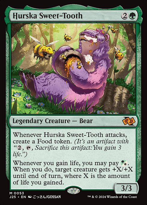 Hurska Sweet-Tooth — Foundations Jumpstart #53 — Non Foil — reference image 1