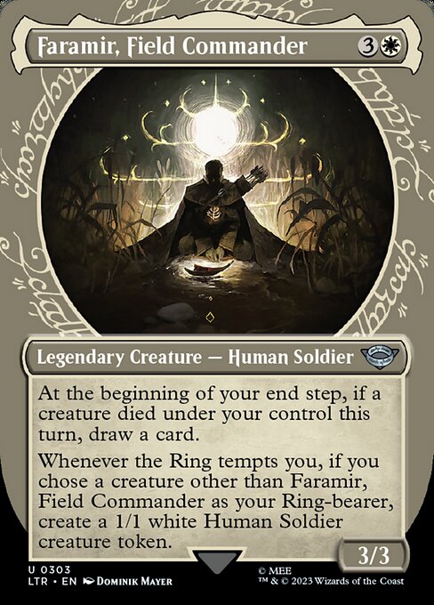 Faramir, Field Commander — The Lord of the Rings: Tales of Middle-earth #303 — Foil — reference image 1