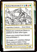 Slivdrazi Monstrosity — Mystery Booster Playtest Cards 2021 #102 — Non Foil — reference image 1