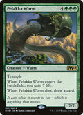 Pelakka Wurm — Core Set 2019 #192 — Non Foil — reference image 1