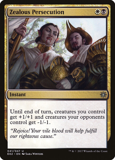 Zealous Persecution — Explorers of Ixalan #41 — Non Foil — reference image 1