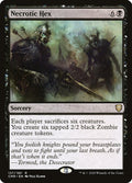 Necrotic Hex — Commander Legends #137 — Non Foil — reference image 1