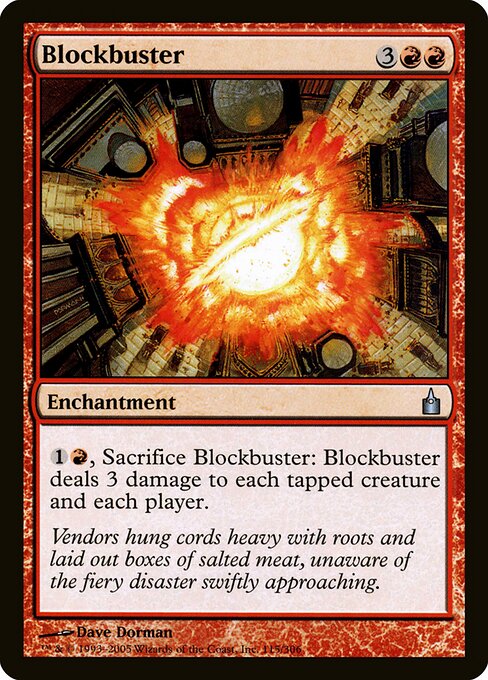 Blockbuster — Ravnica: City of Guilds #115 — Foil — reference image 1