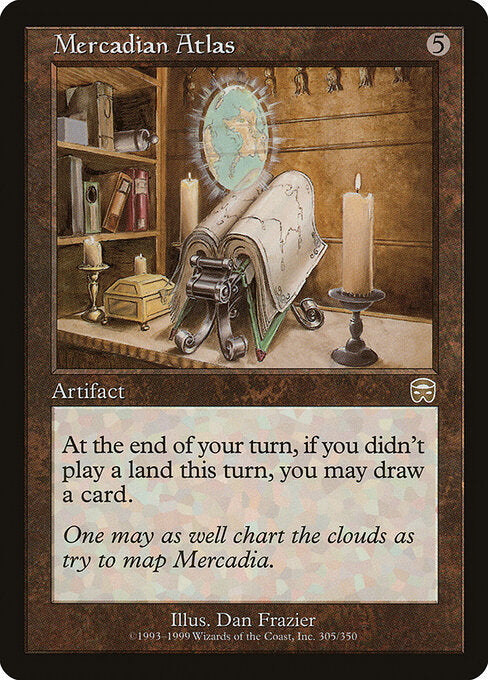 Mercadian Atlas — Mercadian Masques #305 — Foil — reference image 1