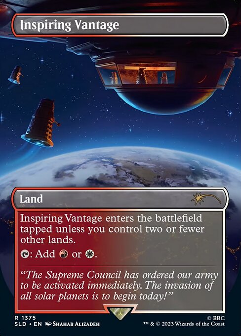 Inspiring Vantage — Secret Lair Drop #1375 — Foil — reference image 1