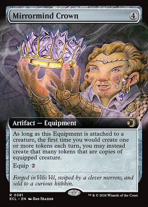 Mirrormind Crown — Lorwyn Eclipsed #381 — Non Foil — reference image 1
