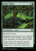 Snake Umbra — Wilds of Eldraine Commander #133 — Non Foil — reference image 1