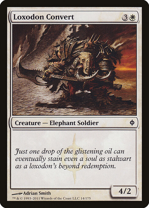 Loxodon Convert — New Phyrexia #14 — Non Foil — reference image 1