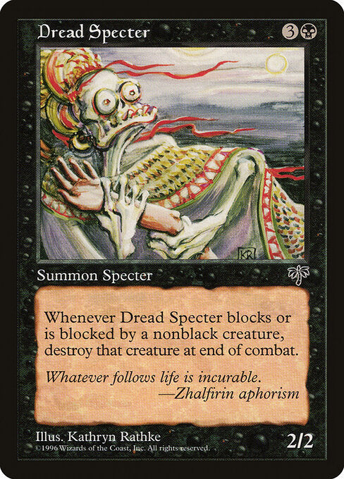 Dread Specter — Mirage #119 — Non Foil — reference image 1