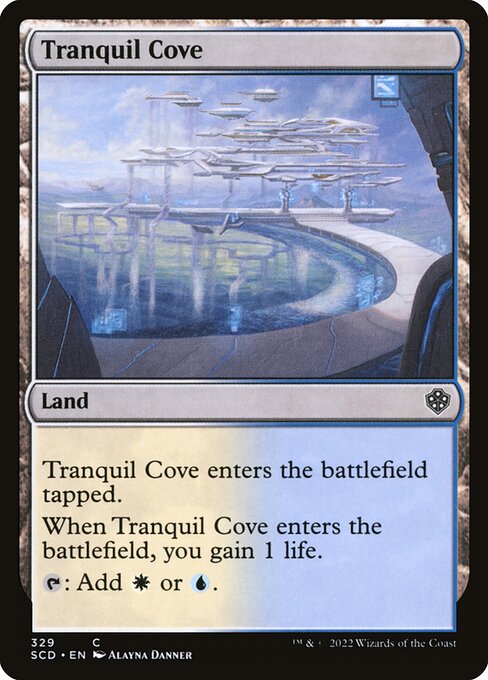 Tranquil Cove — Starter Commander Decks #329 — Non Foil — reference image 1