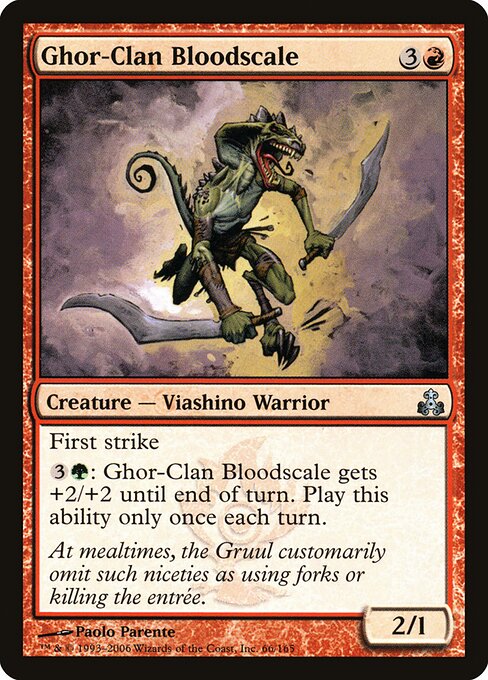 Ghor-Clan Bloodscale — Guildpact #66 — Non Foil — reference image 1