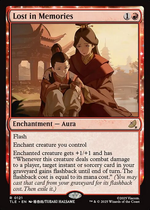 Lost in Memories — Avatar: The Last Airbender Eternal #121 — Foil — reference image 1
