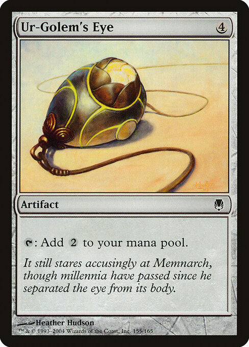 Ur-Golem's Eye — Darksteel #155 — Non Foil — reference image 1