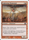 Lightning Elemental — Eighth Edition #201 — Non Foil — reference image 1