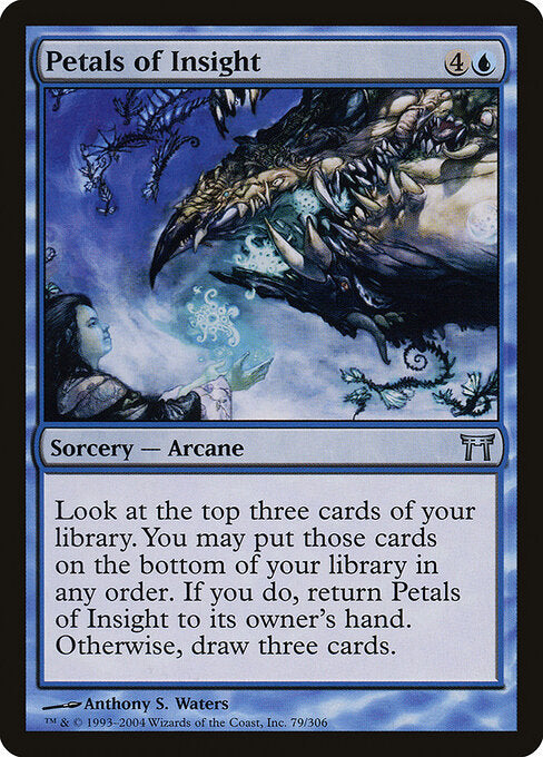 Petals of Insight — Champions of Kamigawa #79 — Foil — reference image 1