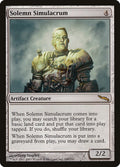 Solemn Simulacrum — Mirrodin #245 — Foil — reference image 1