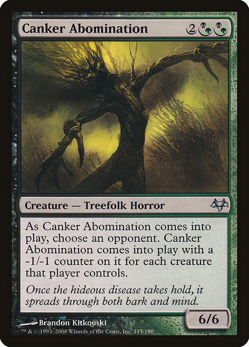Canker Abomination — Eventide #115 — Foil — reference image 1