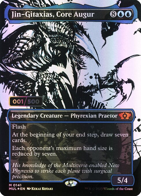 Jin-Gitaxias, Core Augur — Multiverse Legends #141z — Foil — reference image 1