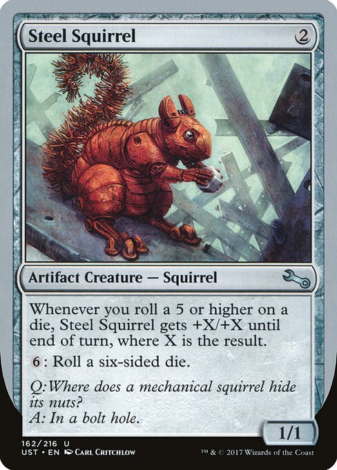 Steel Squirrel — Unstable #162 — Non Foil — reference image 1